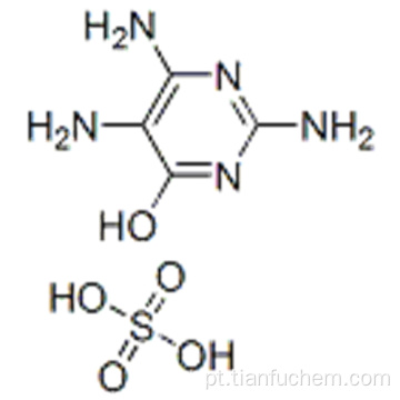 4-Pirimidinol, 2,5,6-triamino-, 4- (sulfato de hidrogênio) CAS 1603-02-7